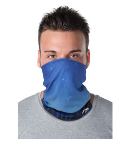 Hovedminiatyrbilde av Hvit Lara Fleece Bandana Multilue med Søm