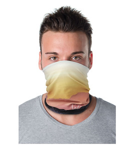 Hovedminiatyrbilde av Hvit Zoya RPET Fleece Bandana Multilue med Søm