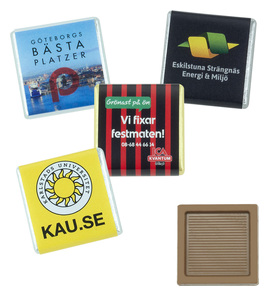 Produktbilde for Sjokoladekvadrat 5g