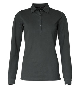 Hovedminiatyrbilde av Charcoal Nimbus Carlington Bomull og Elastan Pologenser Dame