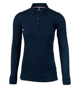 Hovedminiatyrbilde av Navy Nimbus Carlington Bomull og Elastan Pologenser Dame