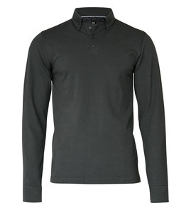 Hovedminiatyrbilde av Charcoal Nimbus Carlington Bomull og Elastan Pologenser