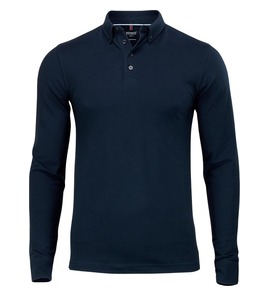 Hovedminiatyrbilde av Navy Nimbus Carlington Bomull og Elastan Pologenser