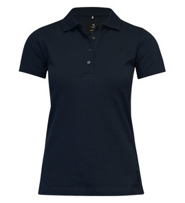 Hovedminiatyrbilde av Dark Navy Nimbus Harvard Classic Elastisk Poloskjorte Dame