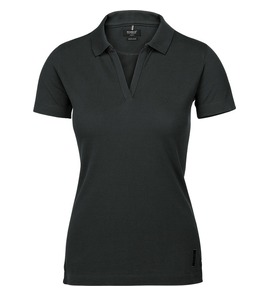 Hovedminiatyrbilde av Charcoal Nimbus Harvard V-Neck  Poloskjorte Dame