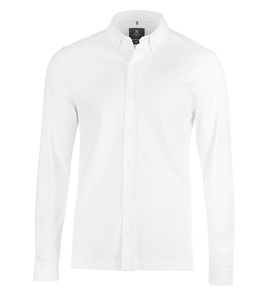 Hovedminiatyrbilde av White Nimbus Kingston Økologisk Bomull Piqué Skjorte