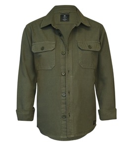 Hovedminiatyrbilde av Light Olive Nimbus Napa Bomull Unisex Skjorte