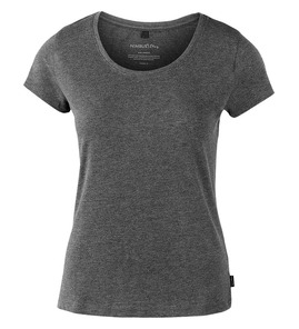 Hovedminiatyrbilde av Black Melange Nimbus Orlando Økologisk Bomull T-skjorte Dame