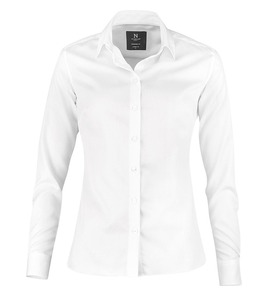 Hovedminiatyrbilde av White Nimbus Portland Bomull Business  Skjorte Dame