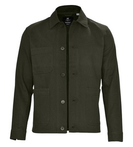 Hovedminiatyrbilde av Olive Nimbus Sonoma Bomull Unisex Overshirt Jakke